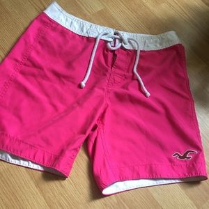 Hollister swim shorts.